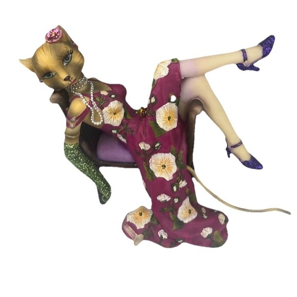 Alley Cats Margaret Le Van Sexy Katty Diva Retired Ornament 3” Figurine Collect - Picture 4 of 15